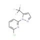 2-Chloro-6-(5-trifluoromethylpyrazol-1-yl)pyridine (CAS 1150164-45-6) - chemical structure image