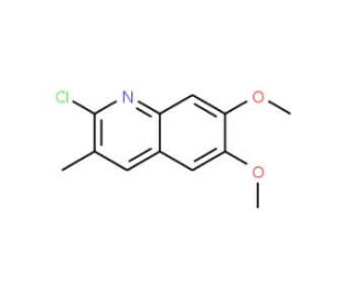 2-Chloro-6,7-dimethoxy-3-methyl-quinoline - chemical structure image