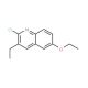 2-Chloro-6-ethoxy-3-ethylquinoline (CAS 1031928-17-2) - chemical structure image