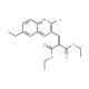 2-Chloro-6-ethyl-3-(2,2-diethoxycarbonyl)vinylquinoline (CAS 1031928-61-6) - chemical structure image