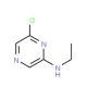 2-Chloro-6-ethylaminopyrazine (CAS 957065-84-8) - chemical structure image