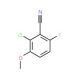 2-Chloro-6-fluoro-3-methoxybenzonitrile (CAS 886761-59-7) - chemical structure image