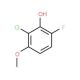 2-Chloro-6-fluoro-3-methoxyphenol (CAS 1017777-60-4) - chemical structure image