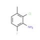 2-Chloro-6-fluoro-3-methylaniline - chemical structure image
