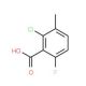 2-Chloro-6-fluoro-3-methylbenzoic acid (CAS 32890-89-4) - chemical structure image