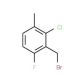 2-Chloro-6-fluoro-3-methylbenzyl bromide (CAS 261762-87-2) - chemical structure image