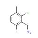 2-Chloro-6-fluoro-3-methylbenzylamine (CAS 261762-85-0) - chemical structure image