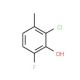 2-Chloro-6-fluoro-3-methylphenol (CAS 261762-90-7) - chemical structure image