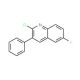 2-Chloro-6-fluoro-3-phenylquinoline (CAS 1031928-20-7) - chemical structure image