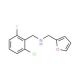 (2-Chloro-6-fluoro-benzyl)-furan-2-ylmethyl-amine - chemical structure image