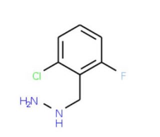 (2-Chloro-6-fluoro-benzyl)-hydrazine (CAS 883546-66-5) - chemical structure image