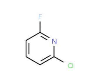 2-Chloro-6-fluoro-pyridine (CAS 20885-12-5) - chemical structure image