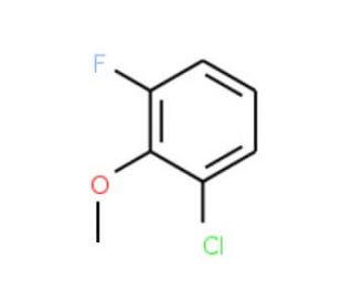 2-Chloro-6-fluoroanisole (CAS 53145-38-3) - chemical structure image