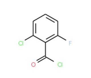 2-Chloro-6-fluorobenzoyl chloride (CAS 79455-63-3) - chemical structure image