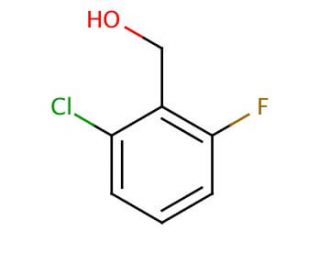 2-Chloro-6-fluorobenzyl alcohol (CAS 56456-50-9) - chemical structure image