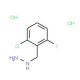 (2-Chloro-6-fluorobenzyl)hydrazine dihydrochloride - chemical structure image