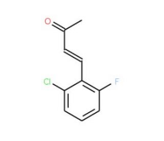 2-Chloro-6-fluorobenzylideneacetone (CAS 175136-82-0) - chemical structure image