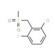 2-Chloro-6-fluorobenzylmethylsulfone - chemical structure image