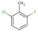 2-Chloro-6-fluorotoluene (CAS 443-83-4) - chemical structure image