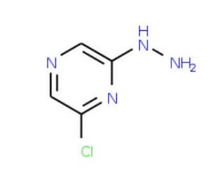 2-Chloro-6-hydrazinylpyrazine (CAS 63286-29-3) - chemical structure image