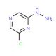 2-Chloro-6-hydrazinylpyrazine (CAS 63286-29-3) - chemical structure image