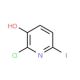 2-Chloro-6-iodo-3-pyridinol (CAS 185220-68-2) - chemical structure image
