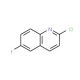 2-Chloro-6-iodo-quinoline (CAS 124467-20-5) - chemical structure image