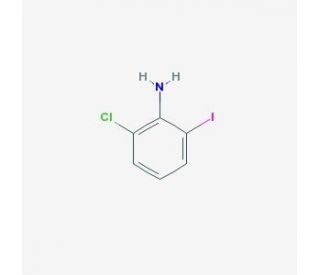 2-Chloro-6-iodoaniline (CAS 84483-28-3) - chemical structure image