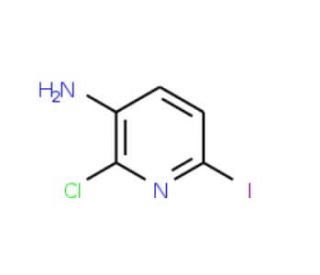 2-Chloro-6-iodopyridin-3-amine (CAS 1032507-20-2) - chemical structure image