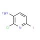 2-Chloro-6-iodopyridin-3-amine (CAS 1032507-20-2) - chemical structure image