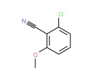 2-Chloro-6-methoxybenzonitrile (CAS 6575-10-6) - chemical structure image
