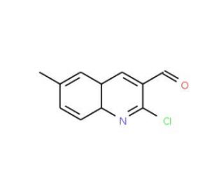 2-Chloro-6-methyl-4a,8a-dihydro-3-quinolinecarbaldehyde - chemical structure image