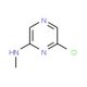 2-Chloro-6-methylaminopyrazine (CAS 848366-38-1) - chemical structure image