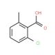 2-Chloro-6-methylbenzoic acid (CAS 21327-86-6) - chemical structure image
