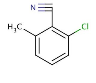 2-Chloro-6-methylbenzonitrile (CAS 6575-09-3) - chemical structure image