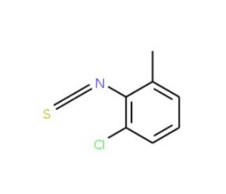 2-Chloro-6-methylphenyl isothiocyanate (CAS 19241-34-0) - chemical structure image