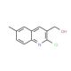 2-Chloro-6-methylquinoline-3-methanol (CAS 123637-97-8) - chemical structure image