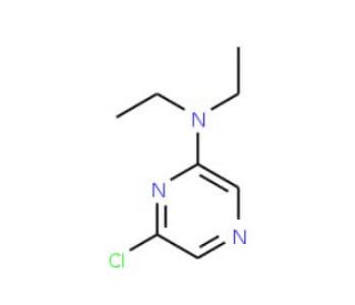 2-Chloro-6-(N,N-diethylamino)pyrazine (CAS 951885-43-1) - chemical structure image