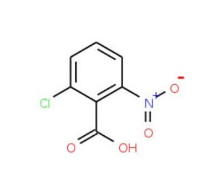 2-Chloro-6-nitrobenzoic acid (CAS 5344-49-0) - chemical structure image