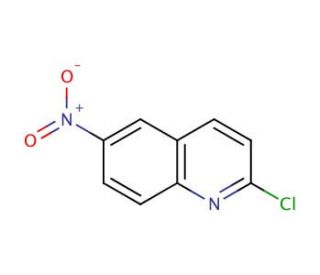 2-chloro-6-nitroquinoline (CAS 29969-57-1) - chemical structure image