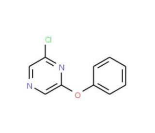 2-Chloro-6-phenoxypyrazine (CAS 64383-29-5) - chemical structure image