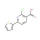 2-Chloro-6-thien-2-ylnicotinic acid - chemical structure image