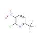 2-Chloro-6-(trifluoromethyl)-3-nitropyridine (CAS 117519-08-1) - chemical structure image