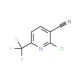 2-Chloro-6-(trifluoromethyl)nicotinonitrile (CAS 389117-37-7) - chemical structure image