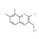 2-Chloro-7,8-dimethylquinoline-3-methanol (CAS 1017429-47-8) - chemical structure image