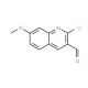 2-Chloro-7-methoxyquinoline-2-carbaldehyde (CAS 68236-20-4) - chemical structure image