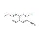 2-Chloro-7-methoxyquinoline-3-carbonitrile (CAS 128259-63-2) - chemical structure image