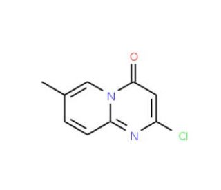2-chloro-7-methyl-4H-pyrido[1,2-a]pyrimidin-4-one (CAS 17326-18-0) - chemical structure image