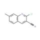 2-Chloro-7-methylquinoline-3-carbonitrile (CAS 79249-34-6) - chemical structure image