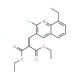 2-Chloro-8-ethyl-3-(2,2-diethoxycarbonyl)vinylquinoline (CAS 1031928-65-0) - chemical structure image